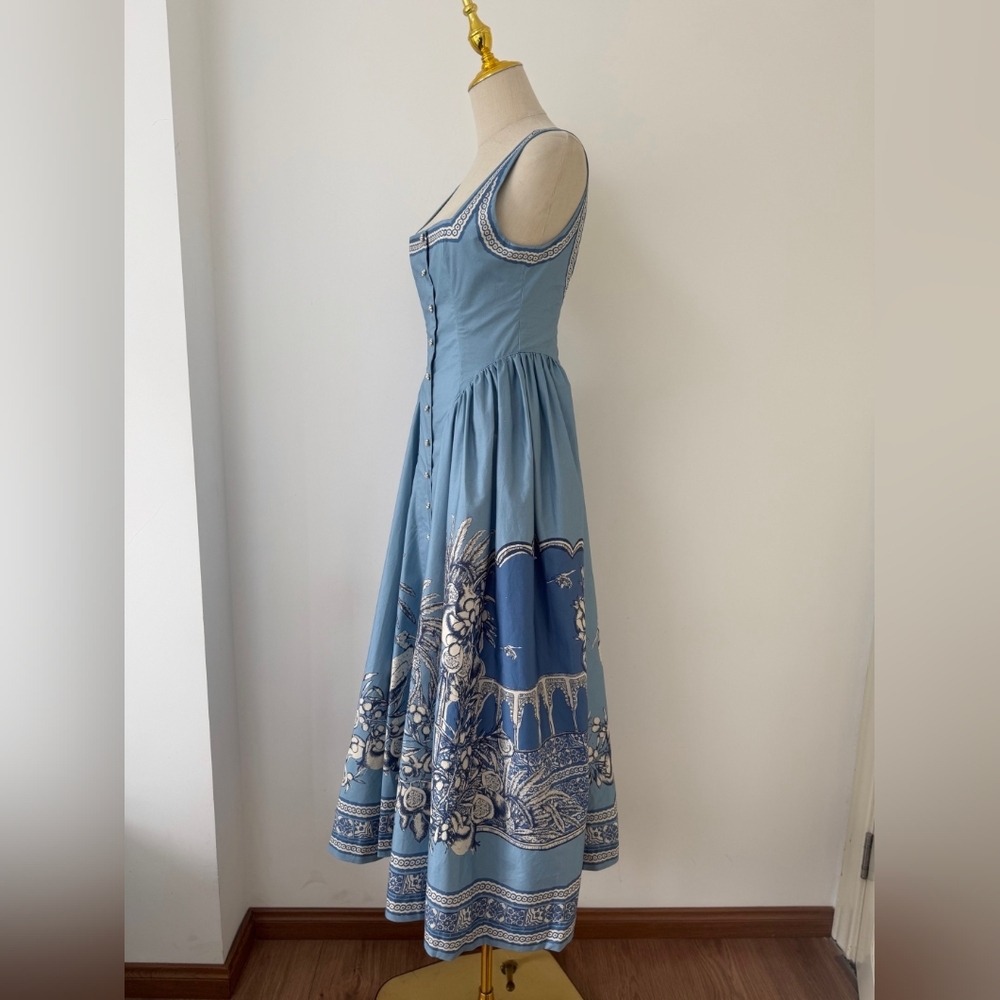 ALEMAIS Villa Romantica Midi Dress - Picture 10 of 14